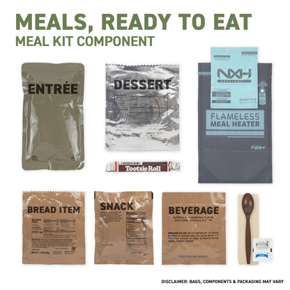 XMRE 12 Meals Ready To Eat Case (With Flameless Heaters)
