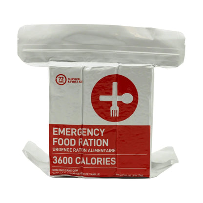 3600 Calorie 72HOURS Emergency Food Ration (NON-GMO) (Case Of 20)