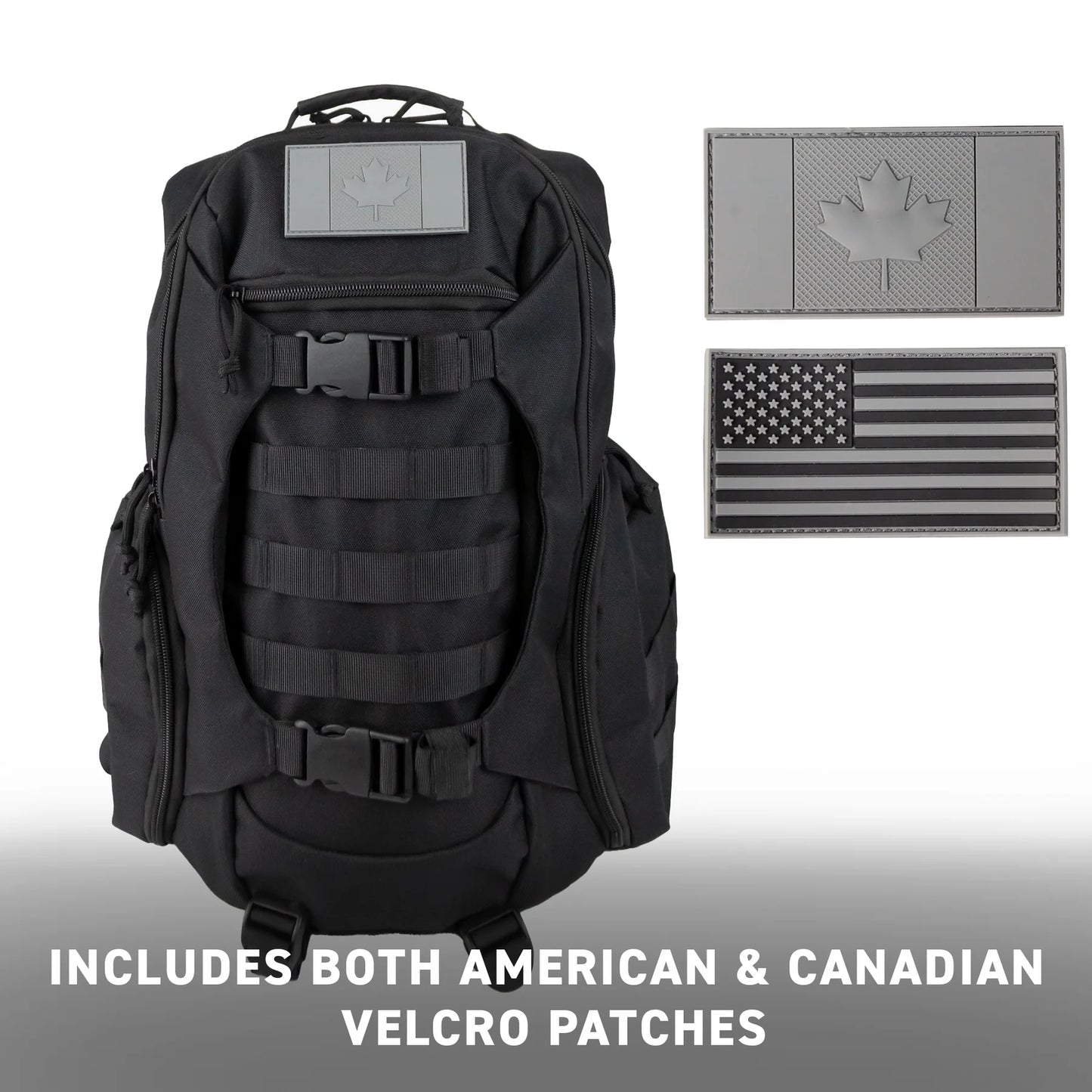 Military Backpack (Black)