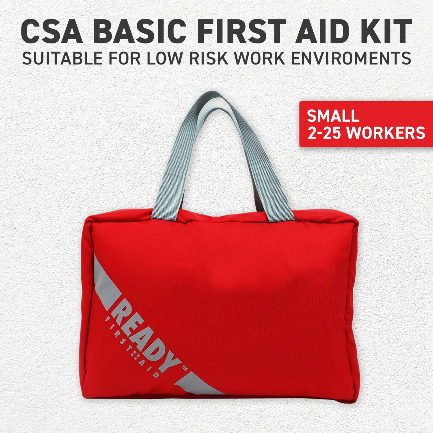 CSA Type 2 - Basic First Aid Kit Small (2-25 Workers) With First Aid Bag