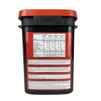 ReadyWise Emergency Freeze Dried Meats And Beans + Rice Bucket