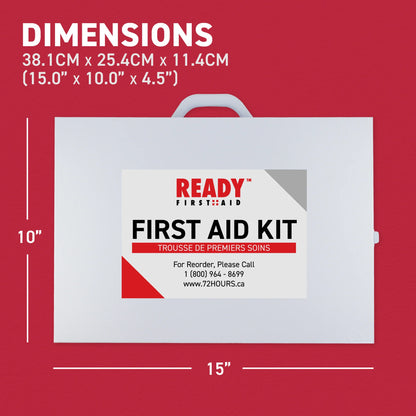 CSA Type 2 - Basic First Aid Kit Large (51-100 Workers) With Metal Cabinet